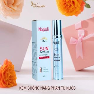 Kem chống nắng phân tử nước