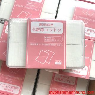 Bông tẩy trang 1000 miếngNhật Bản
