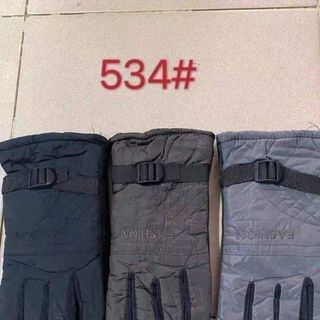 Găng tay phao giữ nhiệt nam nữ dày đi xe máy