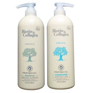 Bộ Gội Xả Biotin Trắng - 1000ml/chai
