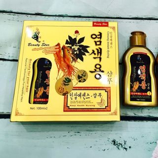 Dầu gội đen tóc nhân sâm Beauty Star Hàn Quốc