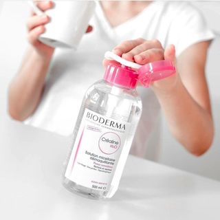Nước tẩy trang Bi.o.der.ma 500ml xanh/ hồng Pháp