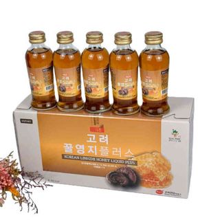 ( Sỉ giá tốt ) Nước Mật Ong Linh Chi KGS Hàn Quốc (10 Chai x120ml)
