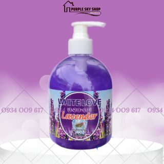 Nước rửa tay White Love hương Laveder 500ml