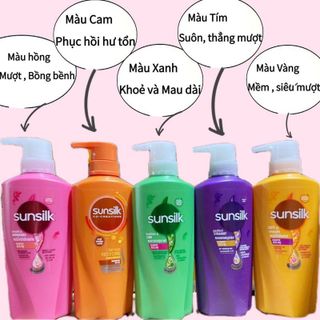 Dầu gội Thái Lan đủ màu