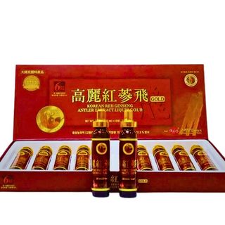 ( Sỉ giá tốt ) Nước Hồng Sâm Nhung Hươu KGS (10 ống x20ml) Giúp Tăng Cường Sức Khỏe Và Sinh Lực