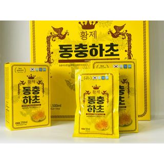 ( Sỉ giá tốt ) Nước Đông Trùng Hạ Thảo ( 50ml x 30 gói ) - Tăng đề kháng, sức khỏe, phục hồi thể lực