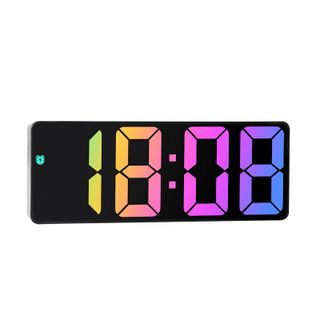 Đồng hồ để bàn đèn led RGB có báo thức