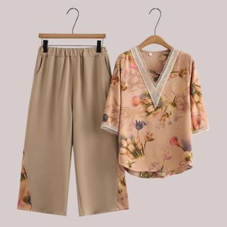 đồ bộ cao cấp sang chảnh vải lụa mịn