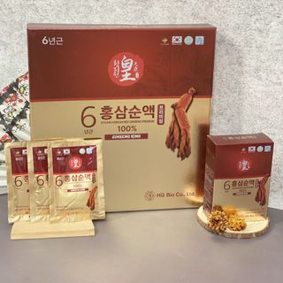 Tinh Chất Hồng Sâm 6 Năm Tuổi Nguyên Chất 100% (50ml x30 gói)