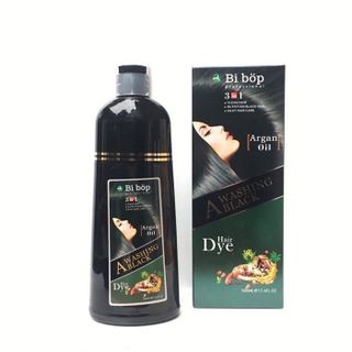 Dầu Gội Phủ Bạc Bi Bop Nhật Bản 500ml - Nhuộm Đen