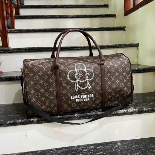 TÚI DU LỊCH DA PU HỌA TIẾT SANG TRỌNG SIÊU BỀN WH488 - WINNIE HOUSE