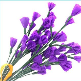 GIẤY NHÚN LÀM HOA