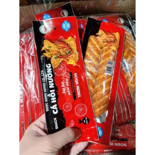 Snack cá hồi nướng