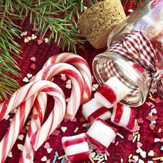 Kẹo cây gậy Giáng Sinh Noel Brach's vị Bạc Hà nhập Mỹ