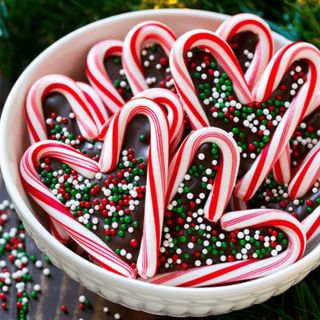 Kẹo cây gậy Giáng Sinh Noel Brach's vị Bạc Hà nhập Mỹ