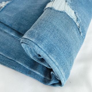Quần Jeans skinny rách gối VNXK Mỹ mỹ cực xịn Có 4 màu: Đen, Xám, Xanh nhạt, Xanh đậm, không mạc