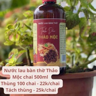 Nước lau bàn thờ chai 500ml giá sỉ