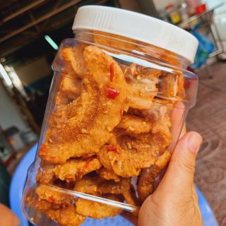 1kg Tóp mỡ ba rọi mắm tỏi ớt giòn mới Nga Hoàng