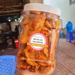 1kg Tóp mỡ ba rọi mắm tỏi ớt giòn mới Nga Hoàng