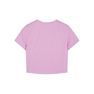 Áo thun croptop VNXK Hàn Quốc màu hồng hàng cực nịnh dáng giá sỉ