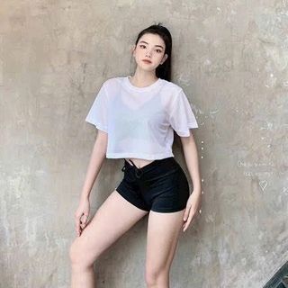 Crop lưới f211 3 màu size ml mới nhất 2023 Thể Thao cao cấp Siêu Đẹp Giá Sỉ,
