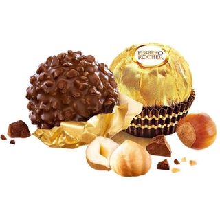 Hộp 48 viên socola Ferrero Rocher vỏ vàng nhân hạt dẻ nhập Mỹ