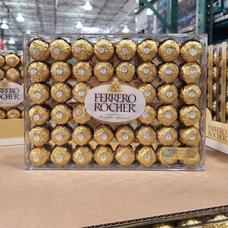 Hộp 48 viên socola Ferrero Rocher vỏ vàng nhân hạt dẻ nhập Mỹ