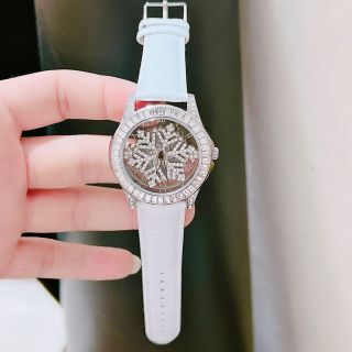 Đồng hồ da mặt xoay mẫu mới