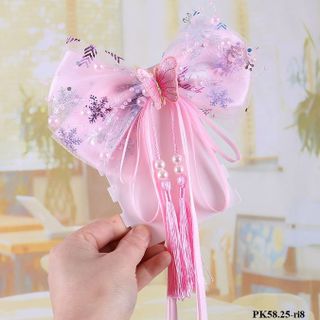Kẹp tóc nơ ngọc trai  PK58.25
