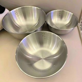 SET 3 THAU INOX TRỘN BỘT CHIA VẠCH