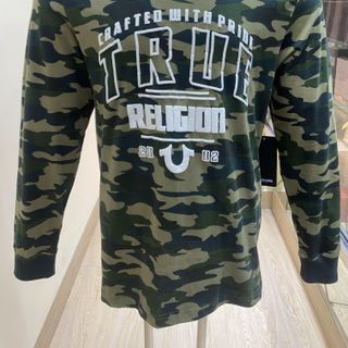 Áo Thun Tay Dài Xanh Lính True Religion