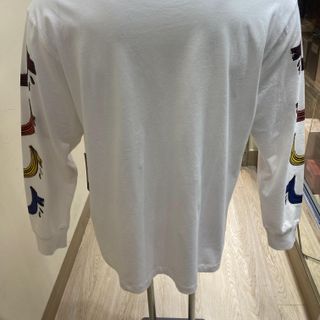 Áo Thun Tay Dài Trắng True Religion