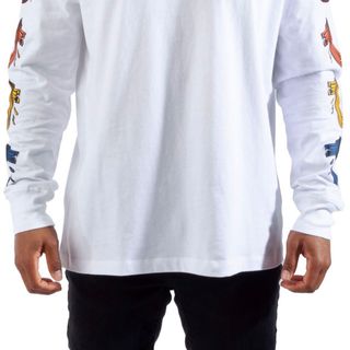 Áo Thun Tay Dài Trắng True Religion