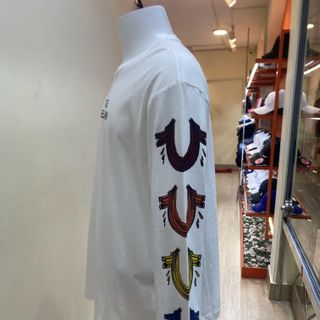 Áo Thun Tay Dài Trắng True Religion