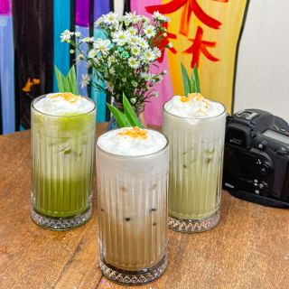 Bột trà xanh rang - Houjicha powder