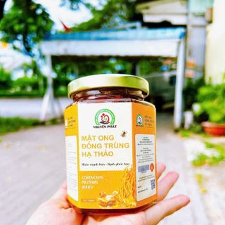Mật ong ngâm đông trùng hạ thảo