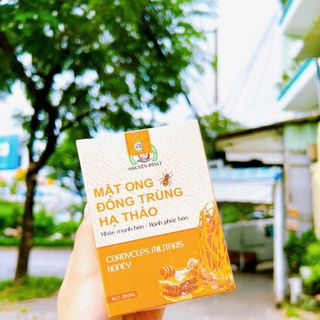 Mật ong ngâm đông trùng hạ thảo