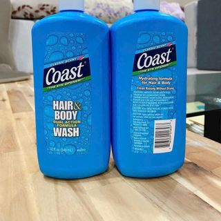 Sữa Tắm Gội Toàn Thân Coast Hair & Body Wash Classic Scent - 946ml giá sỉ