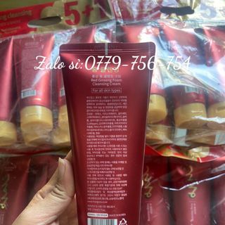 SỮA RỬA MẶT HỒNG SÂM HÀN QUỐC