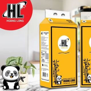 Thùng 4 gói Khăn Giấy Rút Treo Tường Vệ Sinh Hoàng Long (1360 tờ/gói)