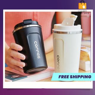 Ly - Cốc giữ nhiệt Coffee, inox 304, chống tràn, ly uống cafe, đựng nước, lạnh ( LY CAFE NHÁM 510 )/ có sỉ