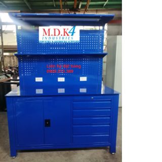 Bàn thao tác/Workbench có bảng treo dụng cụ