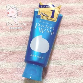 Sữa rửa mặt Sen.ka Perfect Whip màu xanh