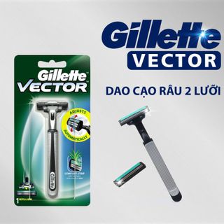 Dao cạo râu 2 lưỡi Gillette Vector giá sỉ