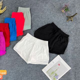 Quần đùi nữ 2 lớp mới nhất 2023 Thể Thao cao cấp Siêu Đẹp Giá Sỉ,,