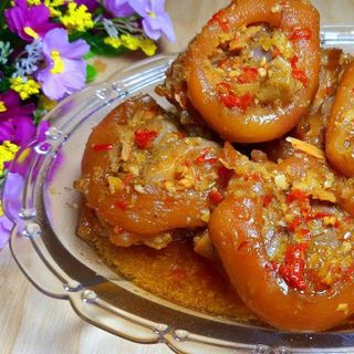 Đuôi bò cắt khoanh thơm ngon