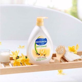 Sữa tắm Monsavon chiết xuất sữa và hoa vani 1000ml