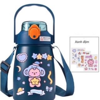 BÌNH GIỮ NHIỆT 900ML HỌC SINH KÈM STICKE