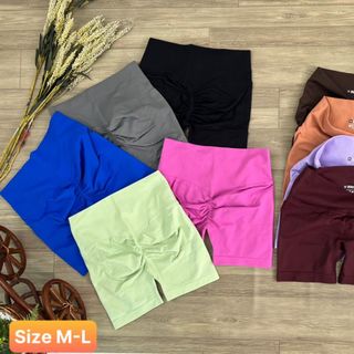 Quần đùi nữ quảng châu chun mông mới nhất 2023 Thể Thao cao cấp Siêu Đẹp Giá Sỉ,